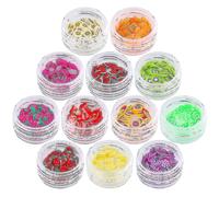 Pâte Polymère Lurrose 12 Tranches De Fruits Pour Nail Art Et Loisirs Créatifs ¿ Décorations Diy Éclatantes Pour Ongles, Téléphones Et Plus Encore