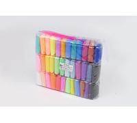 Pâte Polymère Moelleuse Amincissanteavec Outils, Plasticine Légère, Apprentissage, Jouets En Argile À Modeler Pour Enfants - 36 Couleurs