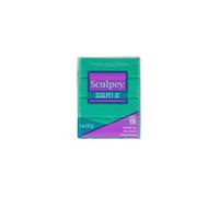 Pâte polymère Sculpey 57 g - turquoise pailleté