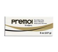 Pâte polymère - Sculpey - Premo - Blanc - 227g - Malléable