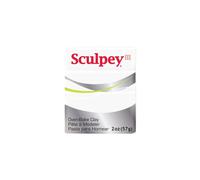Pâte polymère - Sculpey - Sculpey III - Blanc - Cuisson au four - Idéale pour figurines