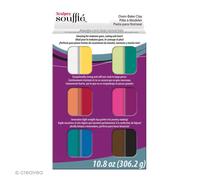 Generique Pâtes polymères Sculpey Soufflé Multicolore – 12 x 0,9 oz