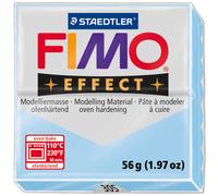 Pâte polymère - Staedtler - Fimo Effect aqua 305 - 56g - Durcissante au four 110C - Mixte