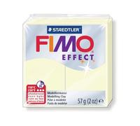 Pâte polymère - Staedtler - Fimo Effect - Fluorescent - 56 g - Durcissante au four 110 °C