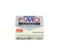 Pâte polymère - Staedtler - Fimo Effect Vanille 105 - 56 g - Durcissante au four 110 °C - Mixte