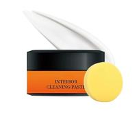 Pâte Rénovatrice Intérieur Auto | Multifonction Sans Odeur Nettoyage En Profondeur Et Doux - Crème Polissante Auto Anti-Taches,Pour Tableaux De Bord Encadrements De Portes Panneaux Housses Canapés