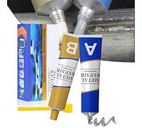 Pâte Réparation en Métal,Soudure à Froid Metal,Magic Welding Glue 100g AB Glue,Colle Metal Extra Forte,Soudure Magique Colle, Colles Époxy Métal,pour Réservoirs Carburant,Plomberie