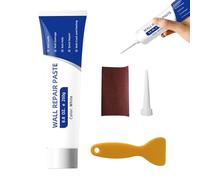 Pâte réparatrice de murs : remplissage de fissures pour murs à séchage rapide, composé de restauration de surfaces blanches, composé pour patchs muraux imperméables | Solution de réparation