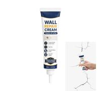 Pâte réparatrice murale en tube Sans Mélange Lissage Fissures Forte | Mastic De Réparation Murale Pour Occupants Propriétaires Étudiants Location Appartement Maison Salon