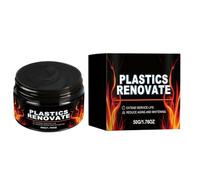 Pâte Restauratrice Intérieur Auto - Crème Réparatrice Rayures Et Brillance 50 g,Rénovateur Intérieur Auto pour Rénovation,Pour Berline Camion Camping-Car Taxi Caravane Console Centrale Tableau De Bord