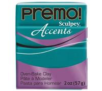 Pâte Sculpey Accent - Peacock Pearl (Turquoise Nacré) - Sculpey