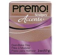 Pâte sculpey accent rose gold glitter (pailleté) - sculpey Rose G