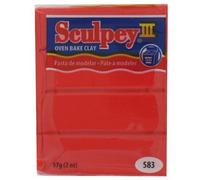 Pâte Sculpey Iii - Rouge Vif - Sculpey