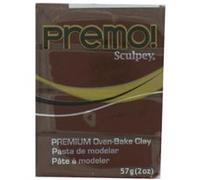 Pâte Sculpey Premo - Burnt umber (marron) Marron G