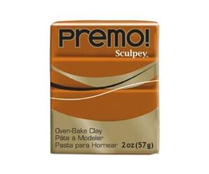 Pâte Sculpey Premo - Raw sienna (brun)