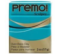 Pâte Sculpey Premo - Turquoise Bleu G