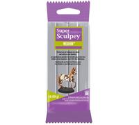 Pâte - SCULPEY - Super Sculpey Medium Blend - Gris - 454 g - Enfants 3+