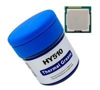 Pâte silicone de refroidissement CPU - Composé thermique à haute conductivité, dissipateur de graisse | Applicateur inclus, solution préventive surchauffe carte mère performance optimisée