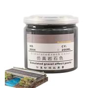 Pâte Simulation Gravier Plateau Sable - Matériel Modélisation Paysage Main Pour Dioramas, Miniatures Et Terrains | Pâte Effet Montagne Réaliste Et Élément Eau Pour Chemins De Fer Modèles Et Bric