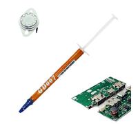 Pâte Thermique - Composé de Dissipation Thermique | Graisse Conductrice Seringue en Silicone pour Refroidissement Composants Électroniques Ordinateur