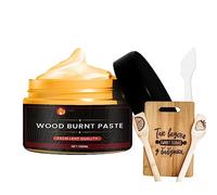Pâte Torche Brûlante 120ml, Crème À Bois, Gel D'artisanat Pour Pyrogravure, Combustion Du Bois Sensible À La Chaleur, Accessoires Pour Chiffon Camping Papier Cuir