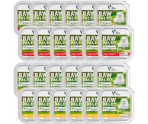 Pâté VetExpert Cru Paléo Mélange de Saveurs Mini Puppy 24x150g