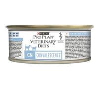Purina Pro Plan Veterinary Diets Feline CN Convalescence | 24 x 195 g | Aliment complet diététique pour chats | Pour la prise de poids et la convalescence | Contient du zinc et de l'arginine