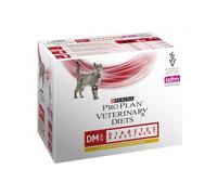 Pâtée Dm Diabetes Management Poulet Chat 10x85g - Pro Plan Veterinary Diets