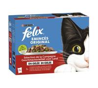 Pâtée - FELIX - Case-12471438 - 100% complet & équilibré - Vitamines D et E - Oméga-6 - Sans colorants