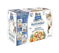 Pâtée Pour Chat - Brit - Care Cat Fj - 12x85g - Saveurs Variées - Sans Gluten