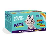 Pâtée pour chat - EDGARD & COOPER - Sans céréales - Sans gluten - Riche en prébiotiques - Sans sucres ajoutés