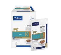 Virbac Pâtée pour chat Veterinary HPM KJ1 Early Kidney & Joint – 12 x 85 g