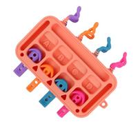 Patellasehnen-Stützband | Jouet d'Apprentissage en Silicone Souple de Qualité Alimentaire | Jouets d'Apprentissage Précoce - Pour Garçons et Filles de 1 à 3 Ans pour la Maison la Salle de Classe la Ma