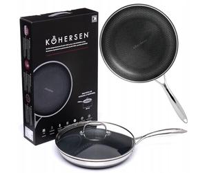Patelnia z pokrywką Kohersen Black Cube 28cm