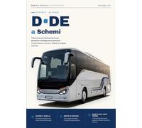 Patente D e DE a Schemi 2026: Manuale di teoria per l'esame di patente per autobus e trasporto di persone. Tutta la teoria d'esame in schemi, tabelle e mappe mentali. Studi meno, ricordi di più.
