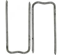 Patenthaften 17/40 2,5kg - Epingles à piquer professionnelles pour l'art floral et la décoration, forme ondulée, argent, métal
