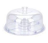 Patera multifonction pour gâteaux et collations avec abat-jour Transparent G