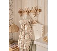 VERTBAUDET Patère 3 Fleurs en rotin Bois TU