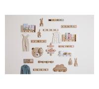 Patère 4 Crochets Animaux En Bois - Syna Beige TU