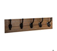 Atmosphera Patère murale Créateur d'intérieur 5 crochets 49 cm Naturel