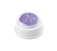 patère adhésive tissu violet pinces pour serviettes, fixation