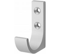 Patère - aluminium extrudé - anodisé argent mat HERMETA