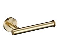 Patère de salle bain en acier inoxydable, barre à serviettes, porte-papier, gris, noir, Chrome poli, or brossé, accessoires(Ph Brushed Gold)