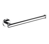 Patère de salle bain en acier inoxydable, barre à serviettes, porte-papier, gris, noir, Chrome poli, or brossé, accessoires(Towel Rack Polished)