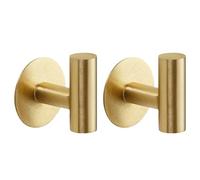 Patère De Salle De Bain 1 Pièce, Crochet En Acier Inoxydable, Crochet Portable, Crochet Sans Poinçon, Crochet Auto-Adhésif, Accessoires Pour La Maison