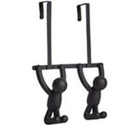 Patère double Buddy Hook noir - Umbra - Noir - Métal Noir G