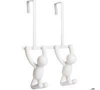 Patère double Buddy Hook blanc - Umbra - Blanc - Plastique Blanc