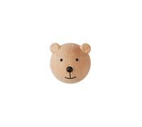 Patère En Bois Mini Ours Beige TU