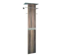 Patere en MDF Coloris Optique inox, L54 x P35 x H192 cm --