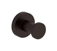 Patère Eo Classique noir mat Forme circulaire